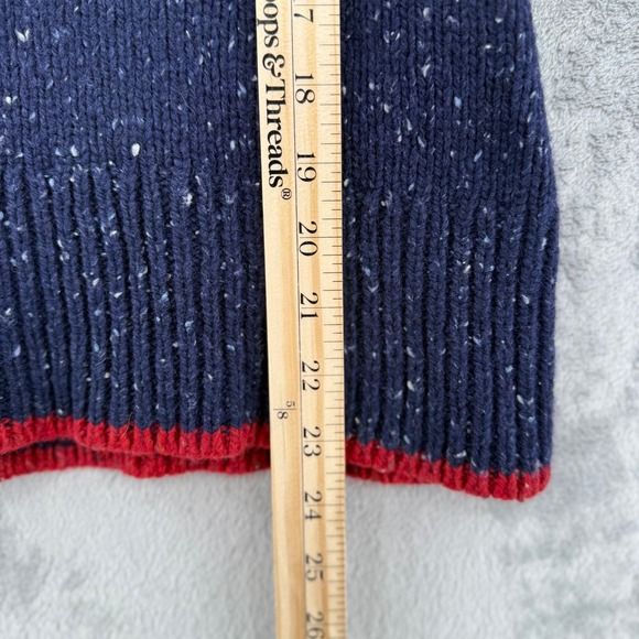 Patagonia Ranchito Hoody Merino Wool Blend Classic Navy Blue Women's Small - Picture 13 of 13